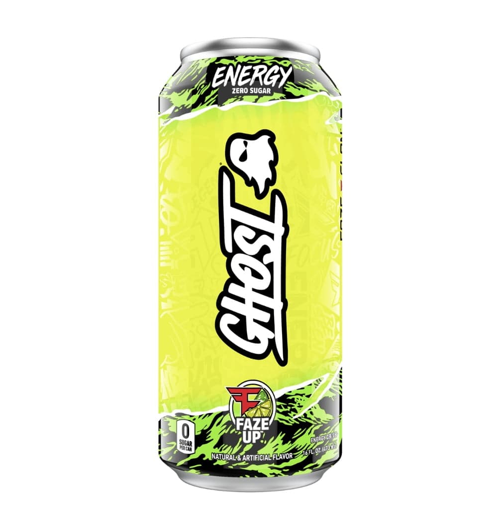 Ghost Energy Ghost Zero Sugar Energy Drink Faze Up